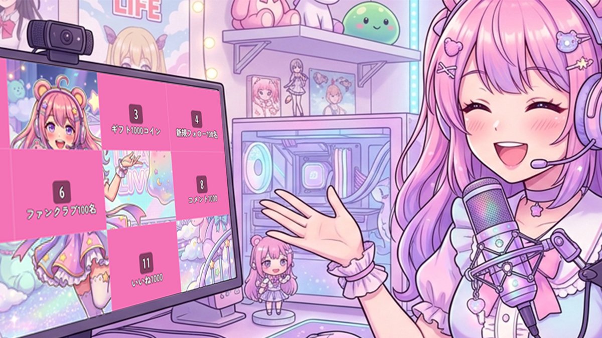 パネルを開ける画面